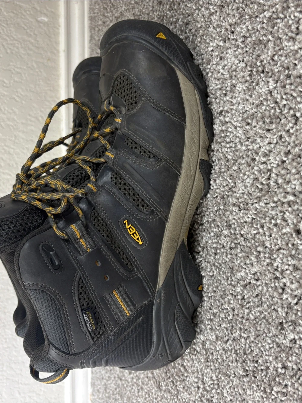 Keen Lansing WP Slip Resistant EH Steel Toe Mid Work Boot 1018079 Men's 11.5 D